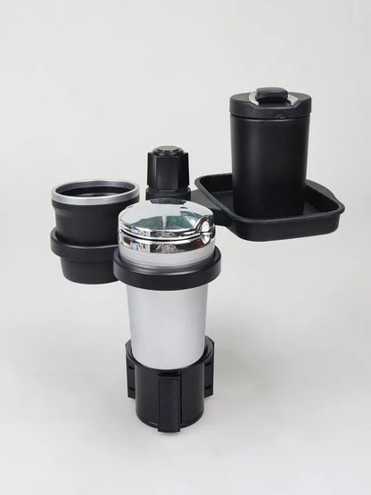 360° Rotating Multifunctional Car Seat Cup Holder - Bascora