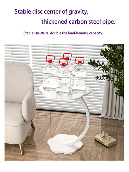 Light Luxury Round Side Table - Modern Metal Coffee Table
