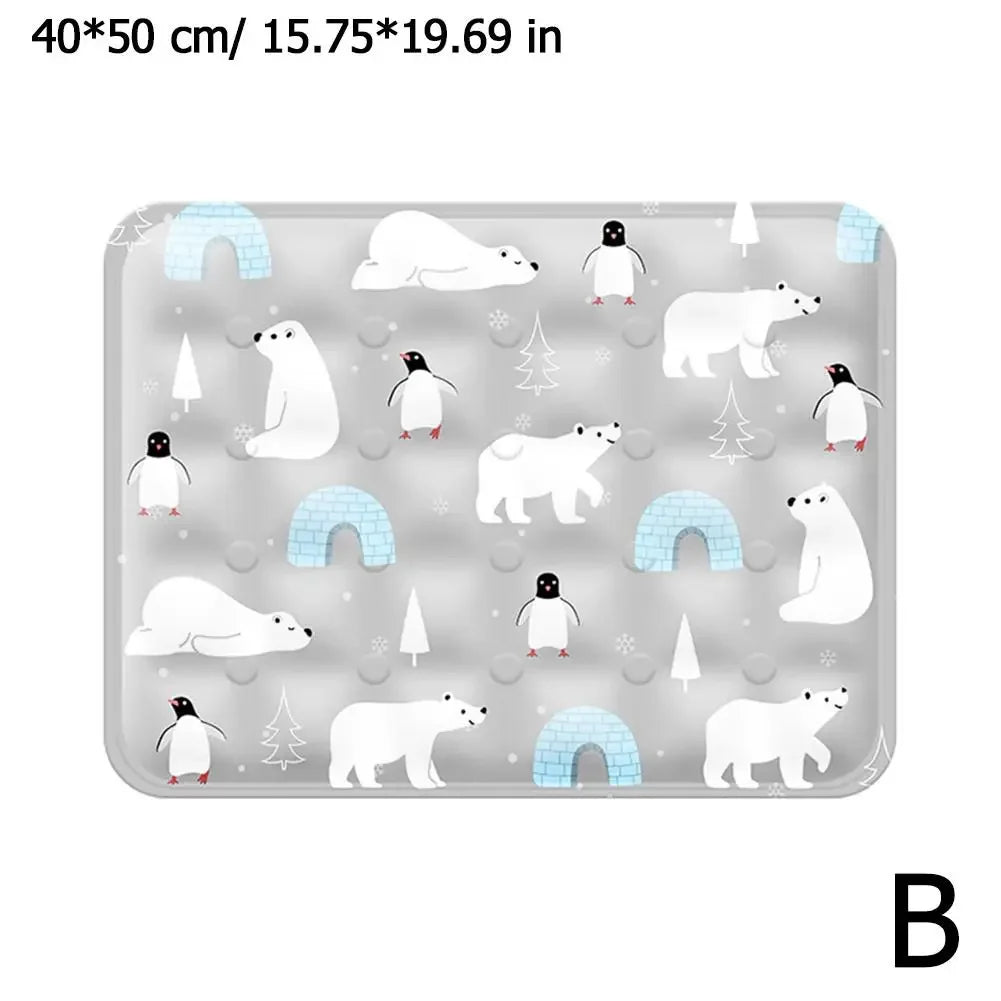 Pet Cooling Mat - Gel Ice Pad for Dogs & Cats
