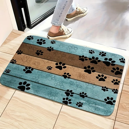 Cute Cartoon Cat & Dog Carpet - Welcome Doormat for Home - Bascora