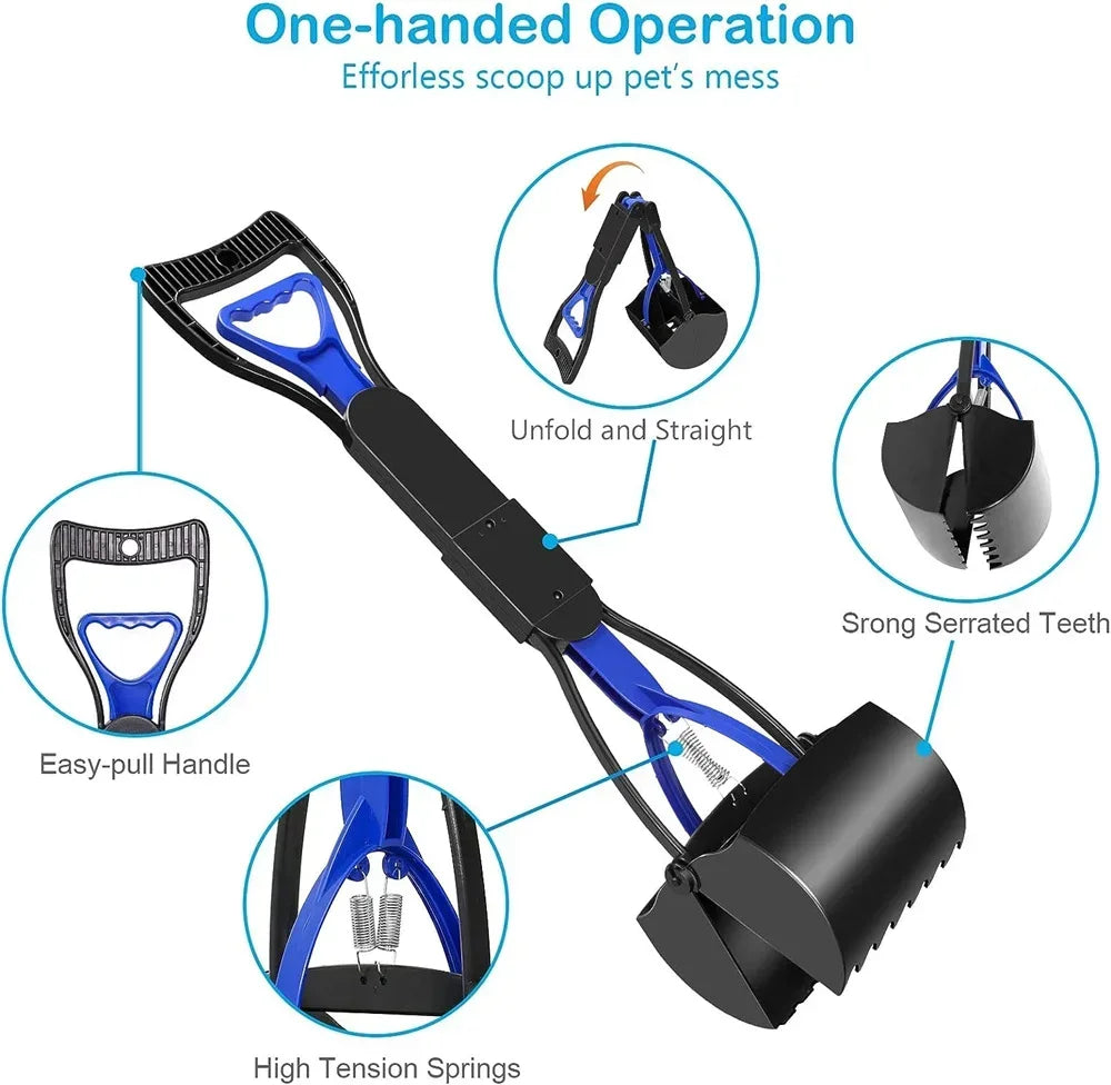 Pet Pooper Scooper - Long Handle