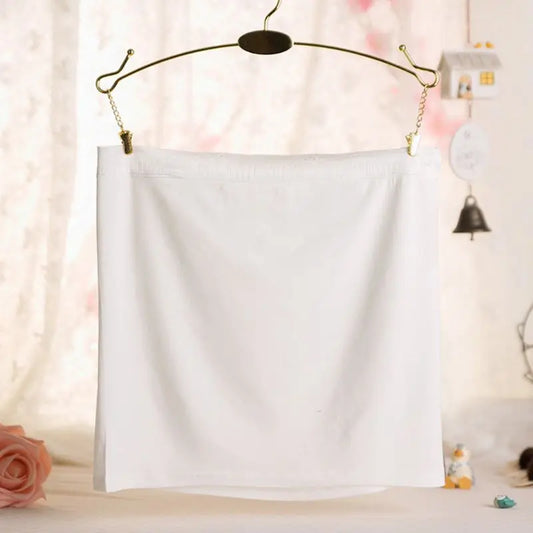 Women's Strapless Crop Tube Top - Stretchy Bandeau Bra