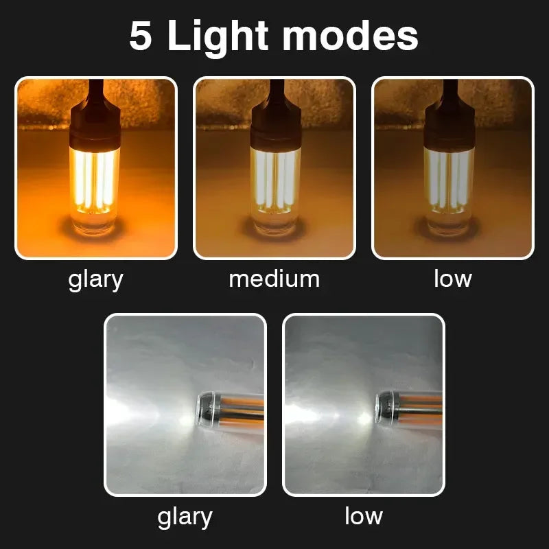 Rechargeable LED Camping Lantern - 5 Lighting Modes