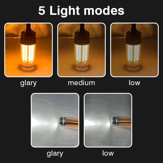Rechargeable LED Camping Lantern - 5 Lighting Modes