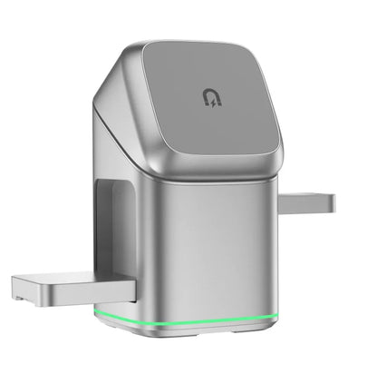 Electric Rotating 4-in-1 Wireless Charger - Portable Design - Bascora