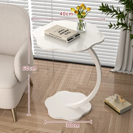 Light Luxury Round Side Table - Modern Metal Coffee Table