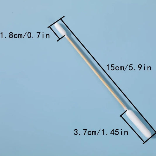 Tampons nettoyants pour oreilles d'animaux - 50/100/300/500/900/1000 pièces