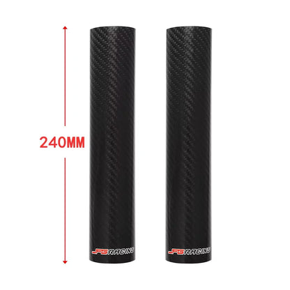 Motorcycle Carbon Fiber Front Fork Guard - Wrap Cover Protection - Bascora