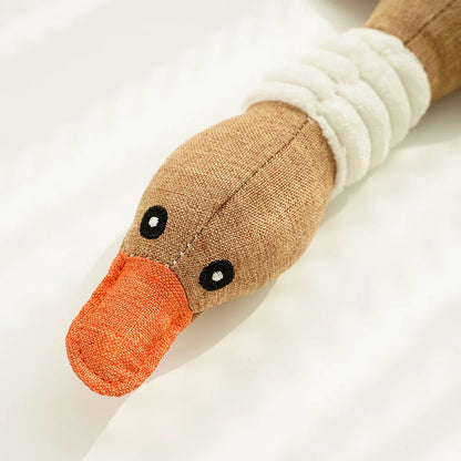 Pet Goose Sound Toy - Bite Resistant Dog Cat Toy - Bascora