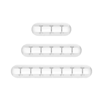 USB Cable Organiser & Wire Management Clips - Bascora