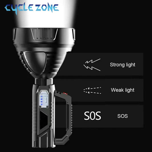 Portable Rechargeable Searchlight - Multi-Purpose Outdoor Lantern