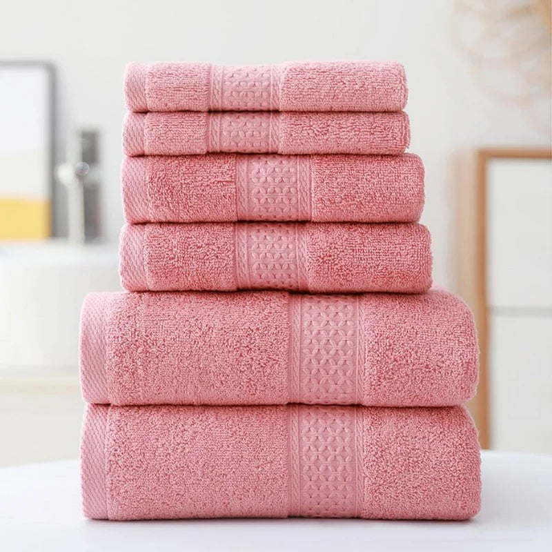 Luxurious Cotton Towel Set - Ultra Soft Bath Towel Collection
