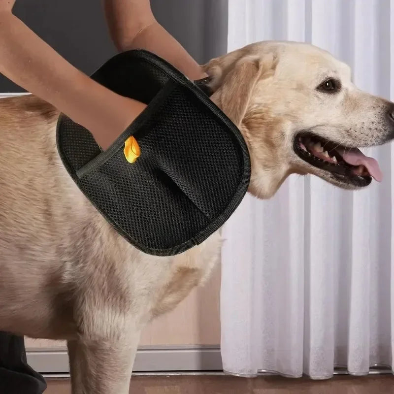 Gants anti-poils pour animaux de compagnie – Outil de toilettage et de nettoyage antistatique