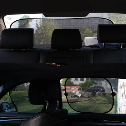 Universal Car Sunshade - Block UV Rays, Reduce Glare - Bascora