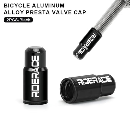 Bicycle Tire Valve Cap - Aluminum Alloy CNC Presta Valve - Bascora