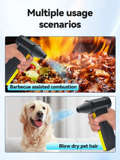 Brushless Motor Turbo Fan - 160,000 RPM with 10,000mAh Battery - Bascora