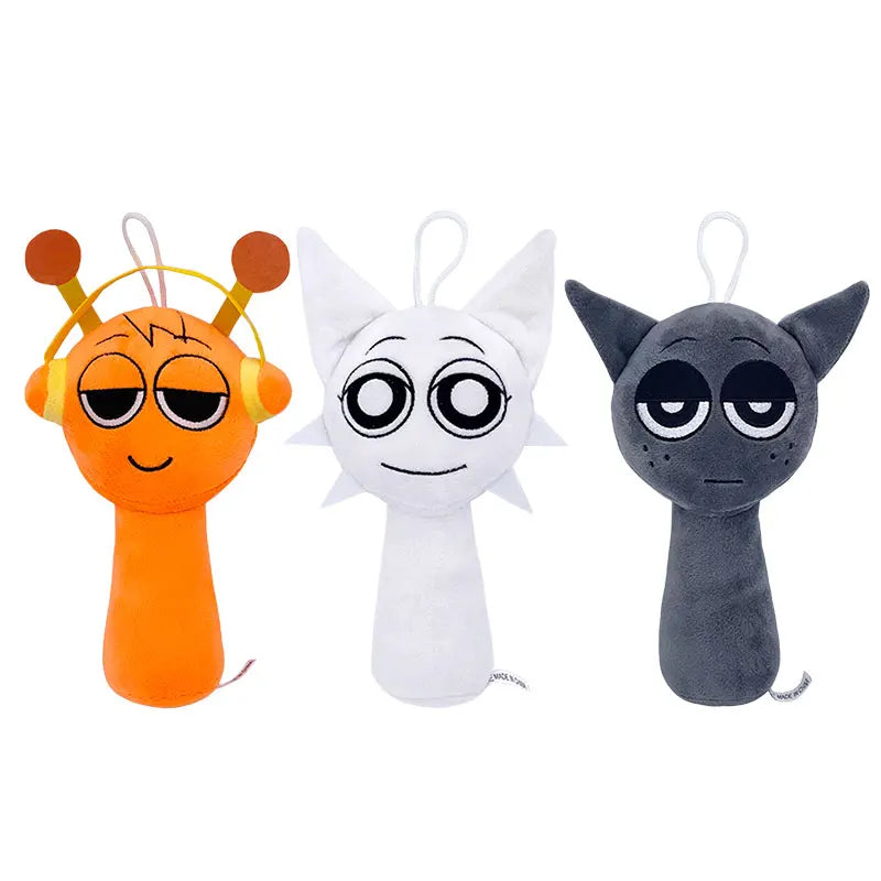Cartoon Plush Toys - Stuffed Animal Doll Set for Kids