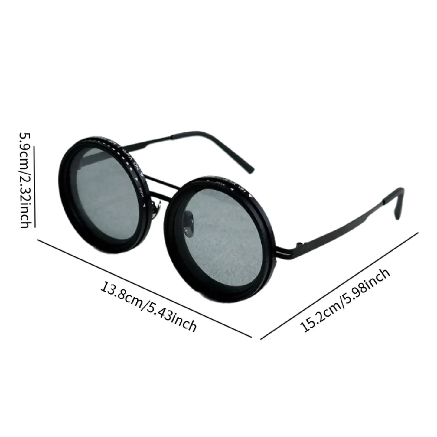 Adjustable Tint Sunglasses - 9 Level Smart Eyewear