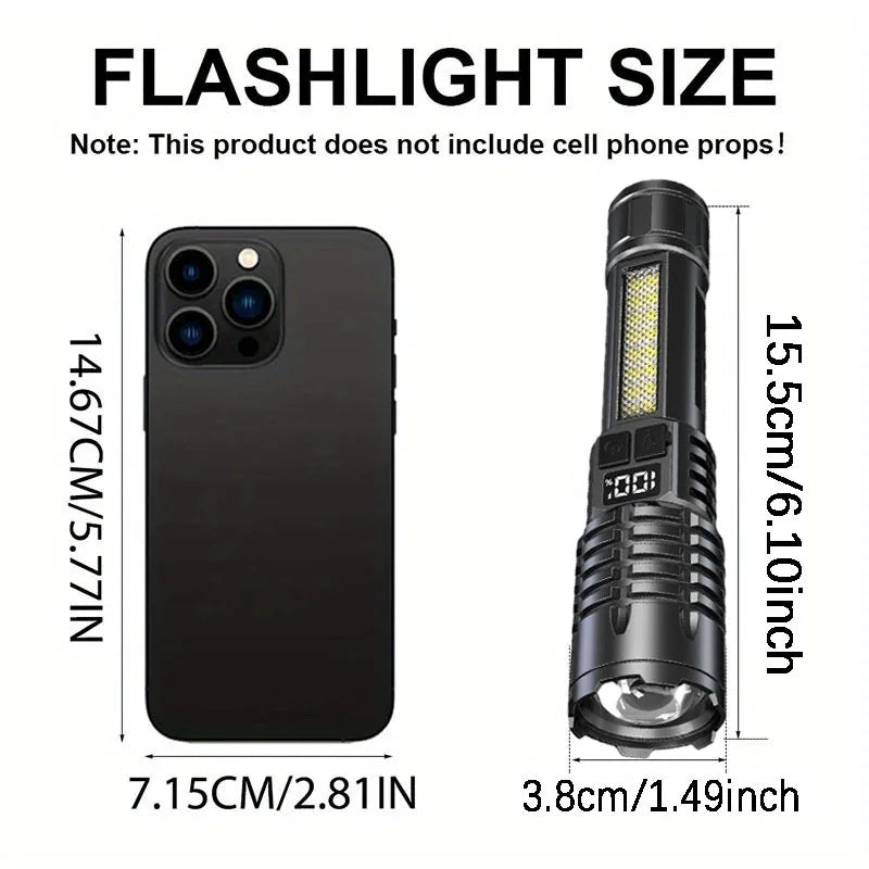 High Power LED Flashlight - Outdoor Adventure Torch