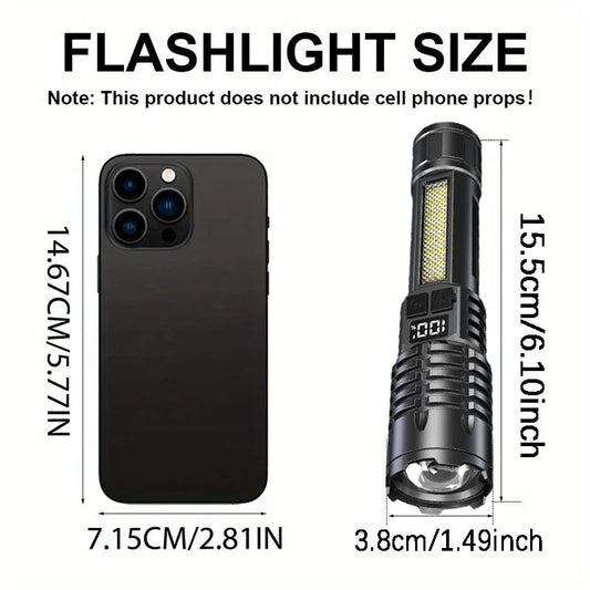 High Power LED Flashlight - Outdoor Adventure Torch