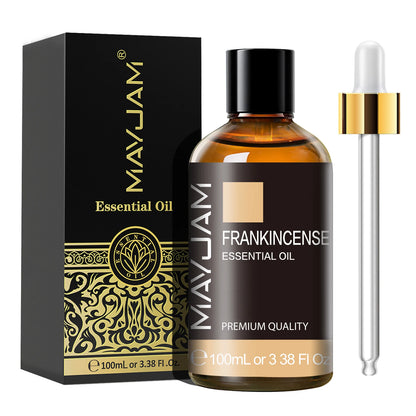 Essential Oil Set with Dropper - Aromatherapy Oils for Diffusers - Bascora