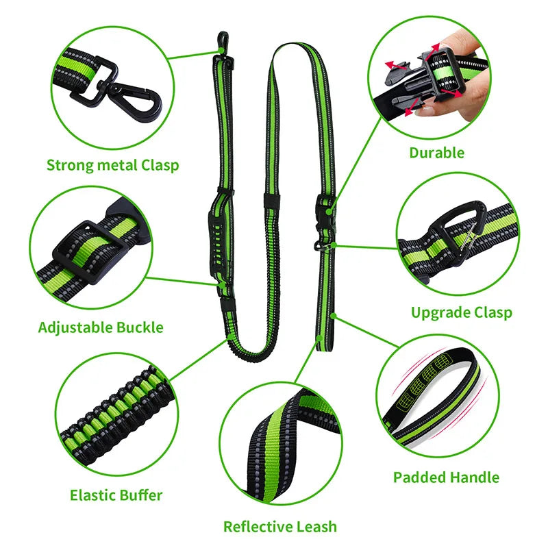 Hands Free Retractable Dog Leash