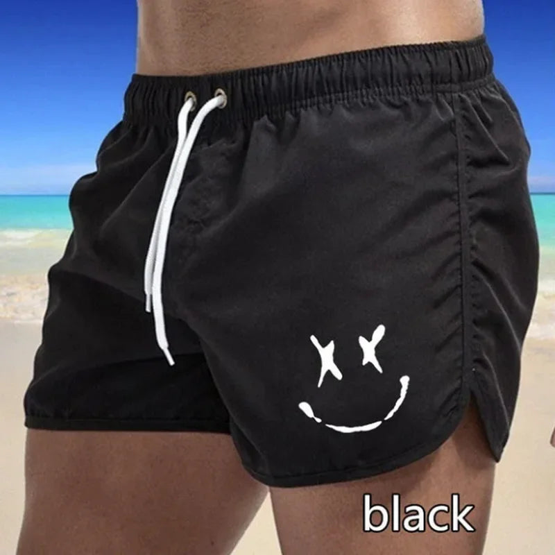 Bañador de secado rápido para hombre: pantalones de playa transpirables con bolsillos