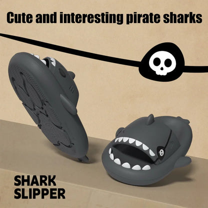 Summer Shark Slippers - Comfortable and Stylish Footwear - Bascora