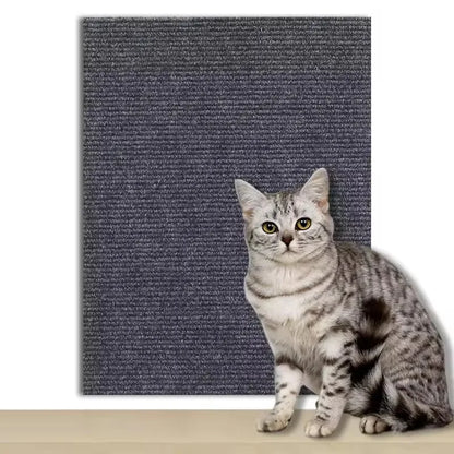 Cat Scratcher Sofa Protector - Self-Adhesive Furniture Protection Mat - Bascora
