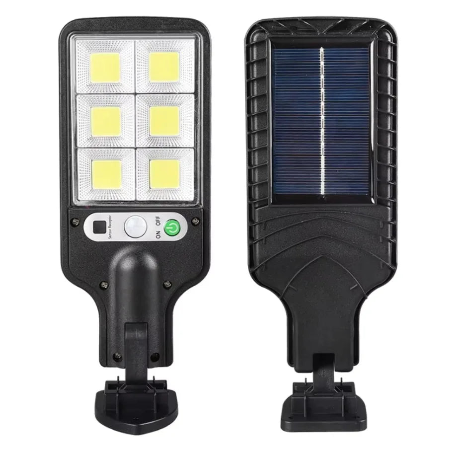 LED Solar Outdoor Remote Control Wall Lamp