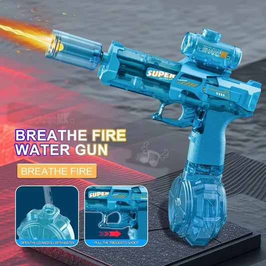 Pistola de agua eléctrica LED