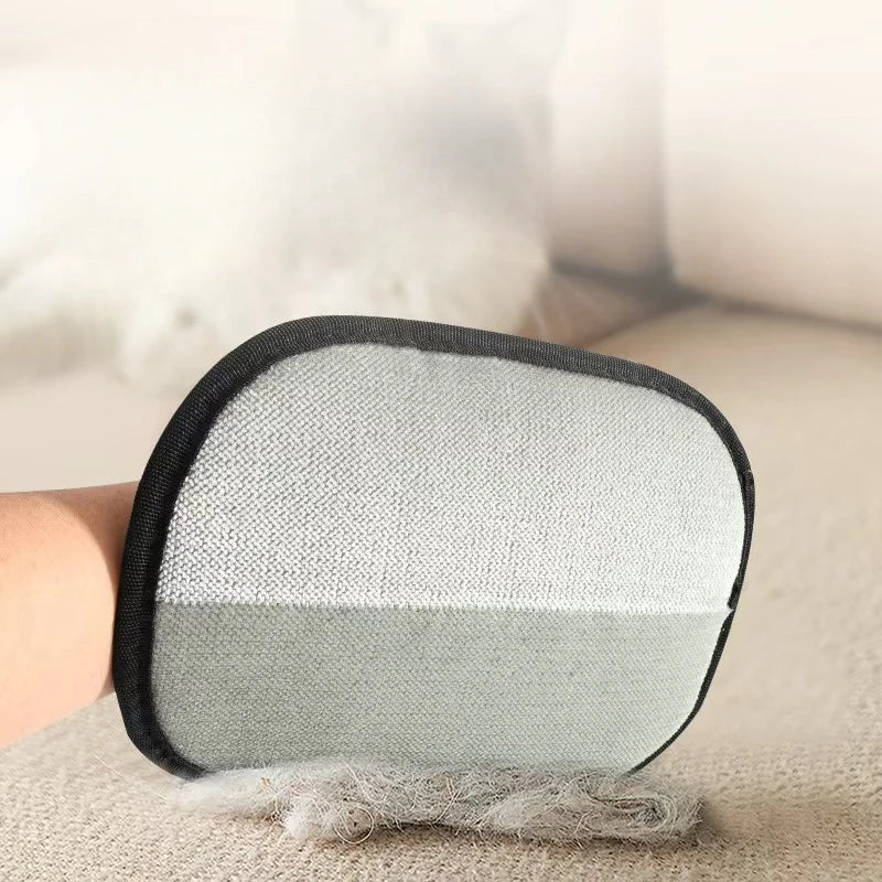 Guantes para quitar el pelo de mascotas: Eliminación de estática de doble cara para alfombras y muebles