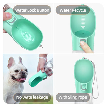 Portable Dog Water Bottle - Leakproof Design - Bascora
