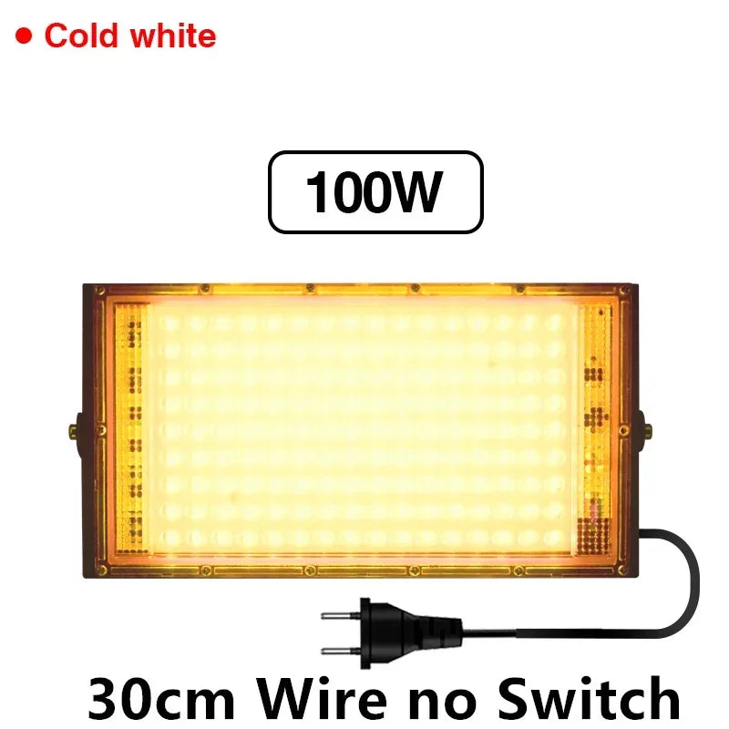 LED Phyto Spotlight 220V - Full Spectrum Hydroponic Plant Light 50W/100W