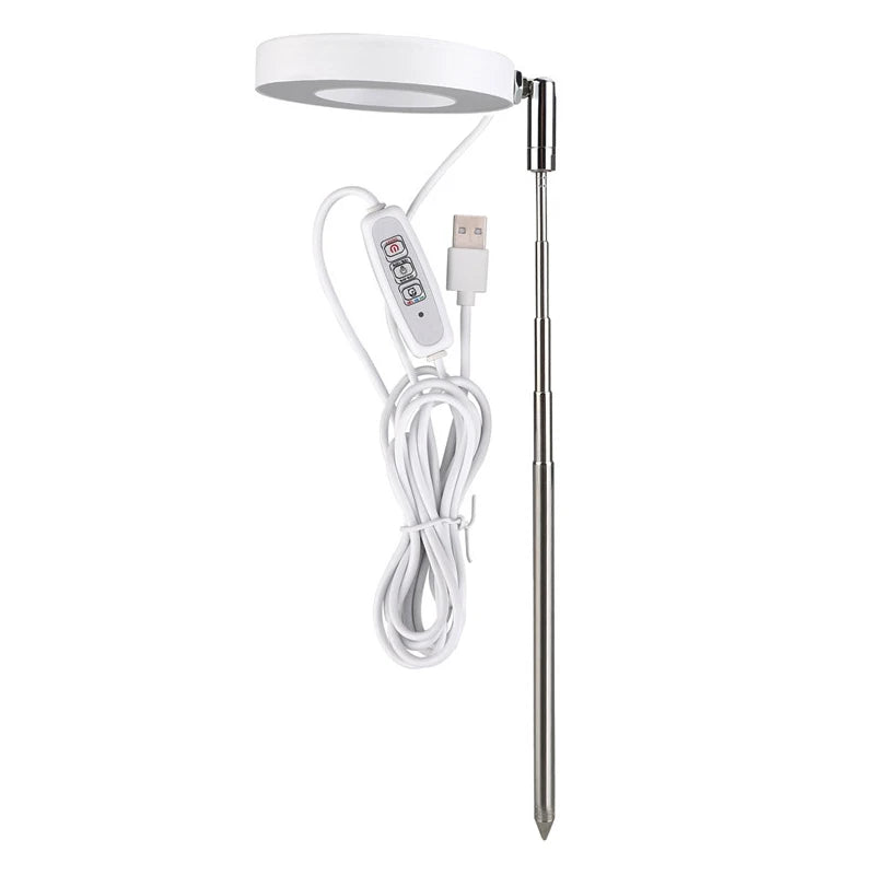 LED Grow Light Full Spectrum - USB 5V with Timer & Height Adjustment