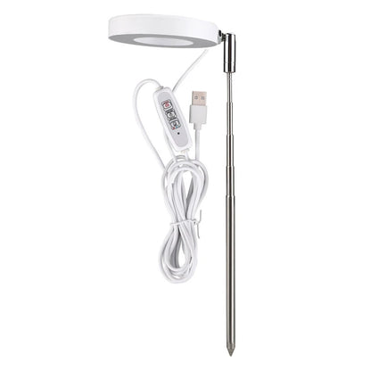 LED Grow Light Full Spectrum - USB 5V with Timer & Height Adjustment - Bascora