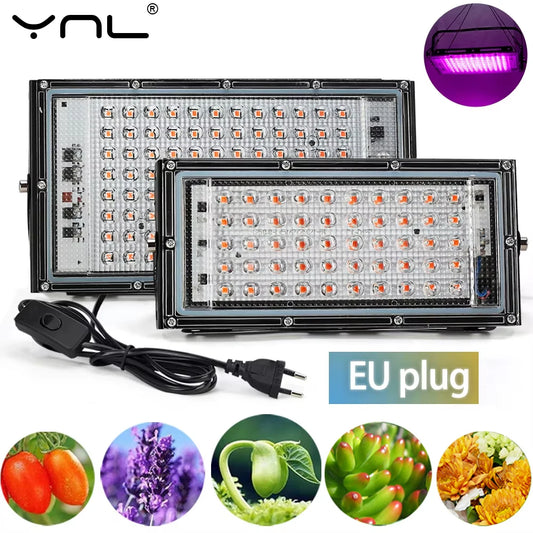 LED Grow Light AC220V - Full Spectrum Phytolamp 50W/100W/150W