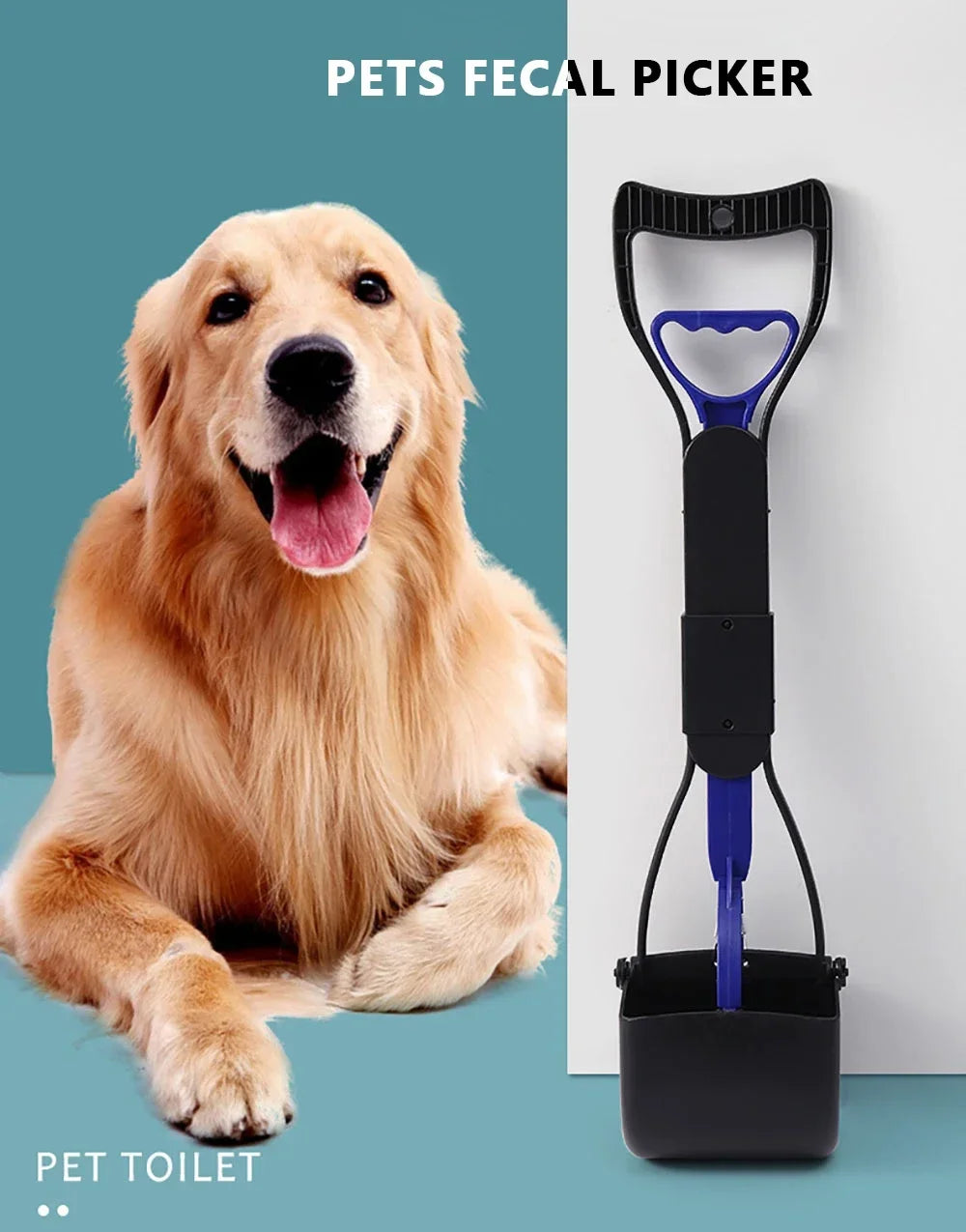Pet Pooper Scooper - Long Handle