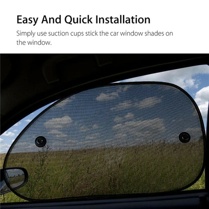 Universal Car Sunshade - Block UV Rays, Reduce Glare - Bascora