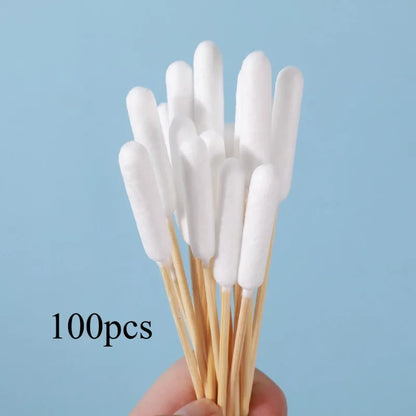 Pet Ear Cleaning Swabs - 50/100/300/500/900/1000pcs - Bascora