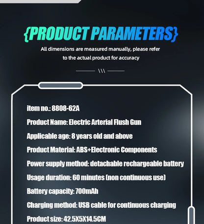 Electric Water Gun - Long Range - Bascora