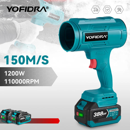 1200W Cordless Turbo Fan - 150M/S for Makita Battery