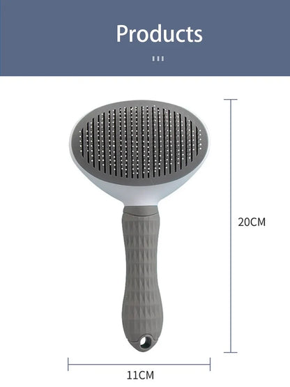 Pet Hair Remover Brush - Universal Grooming Tool for Dogs & Cats - Bascora