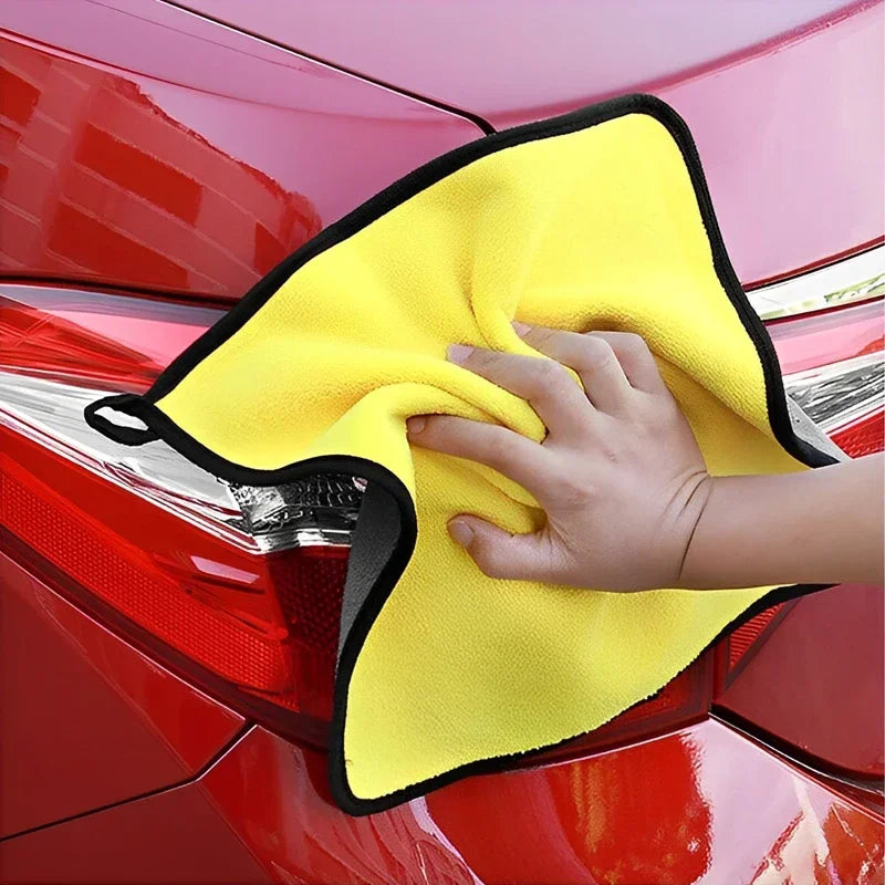 Microfiber Car Cleaning Towels - Auto Detailing & Household Cloths Set