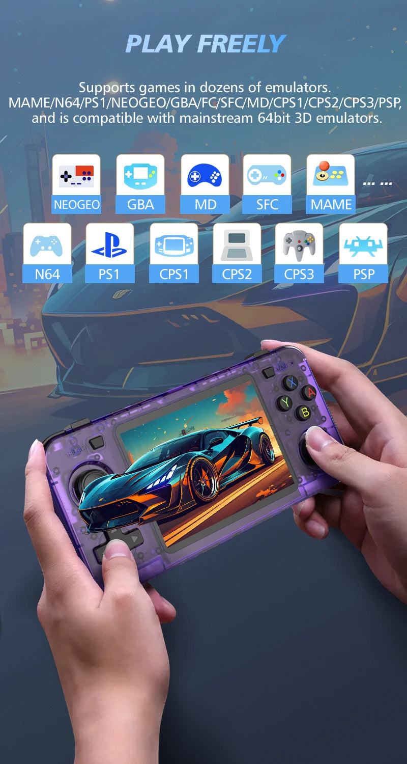 Retro Handheld Game Console - Open Source Gaming Device