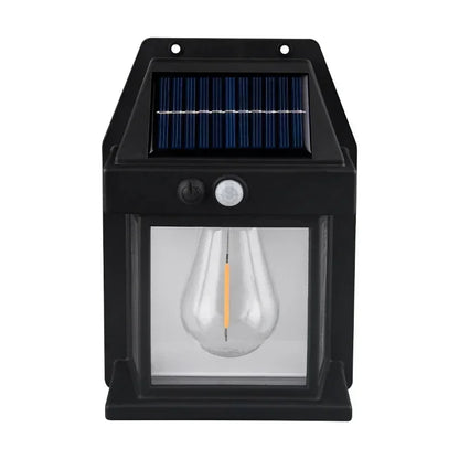 Solar-Powered Waterproof Outdoor Wall Light | Motion Sensor - Bascora