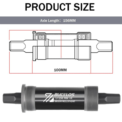 Bike Bottom Bracket - BSA BB68 Sealed Bearing Square Threaded - Bascora