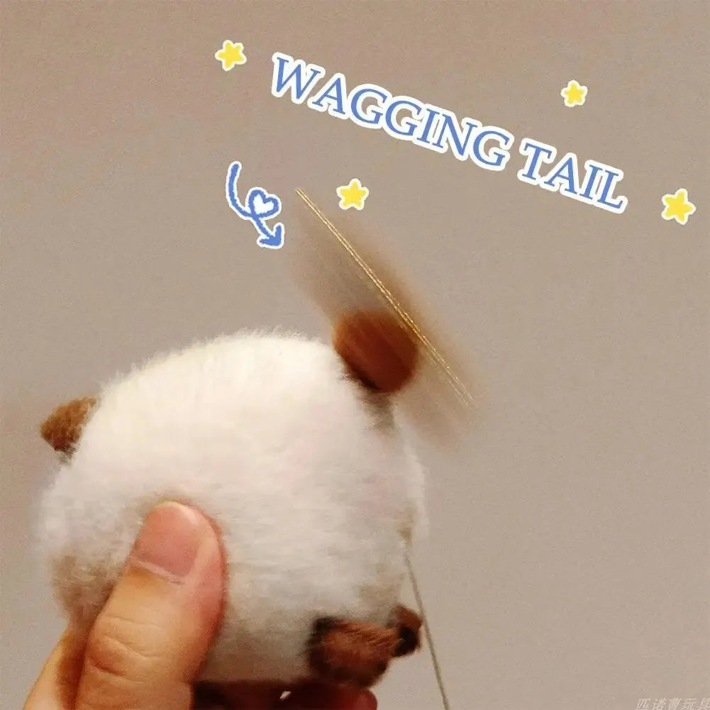 Lindo llavero de peluche de gato