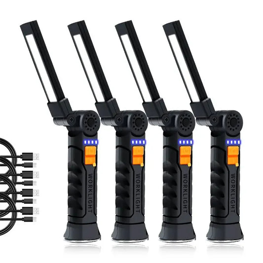 Lampe de travail magnétique - Torche LED rotative à 360°