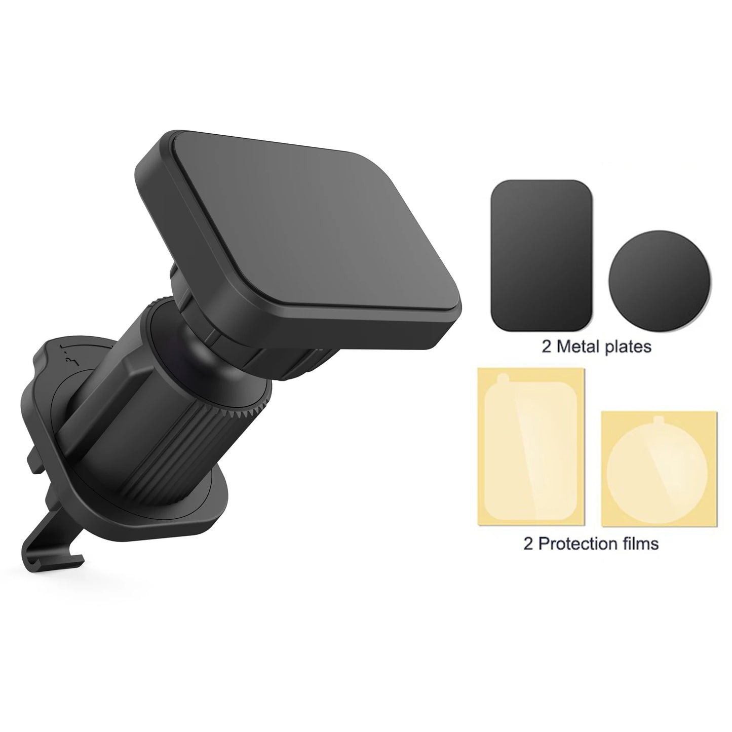 Universal Magnetic Phone Car Mount - Twist-Lock Air Vent Mount